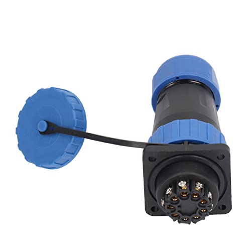 Conector de potencia Semme IP68 380V 45A 9 pines miniatura 2