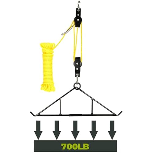 Highwild Game Hoist Gambrel & Deer Hanger Kit, 700 LB Deer Hoist