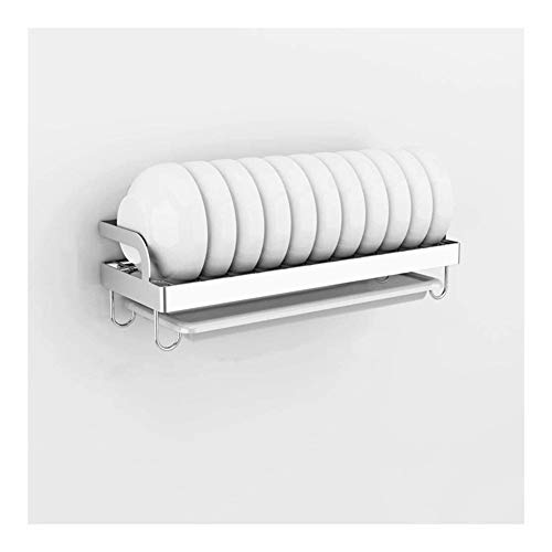 Escurridor de platos de acero inoxidable, multiusos, para platos de cocina