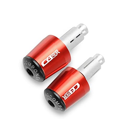 Bouchons d'extrémité Honda CB190R 2016 2017 2018 2019 guidon 22mm argent - 3