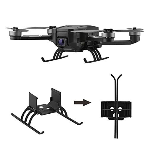 HeiyRC Foldable Landing Gear for Holy Stone HS720 / HS720E Drone Height Extended Leg Stand Gimbal...