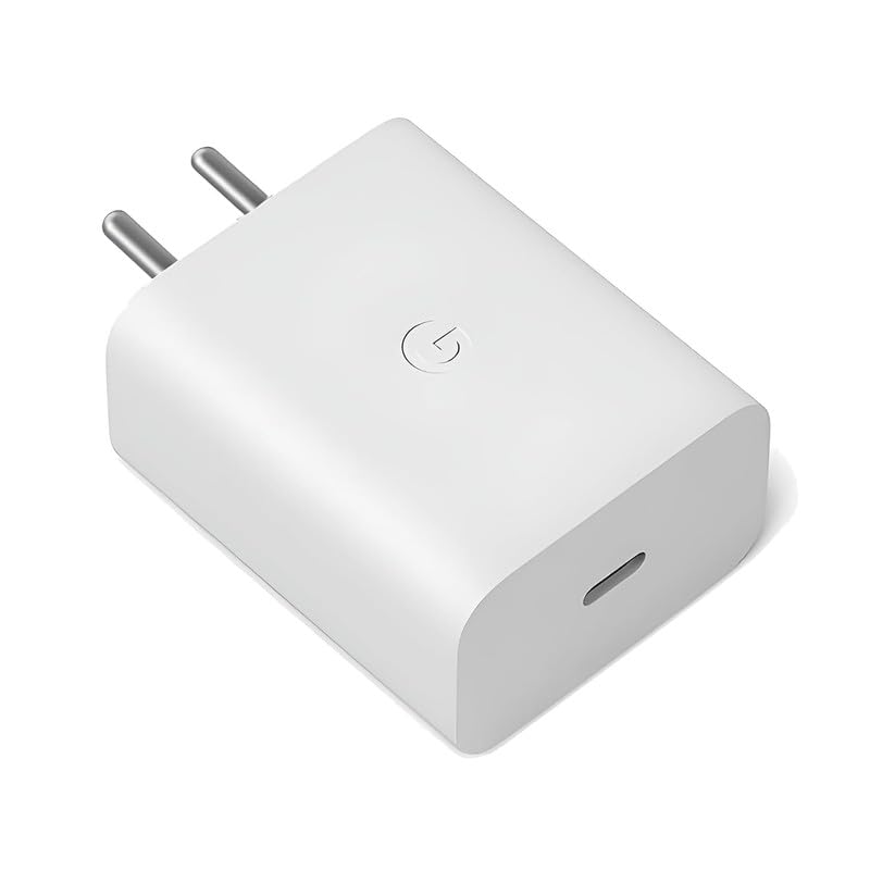 Image of 30W USB-C Charger for Google Pixel 9 Pro XL /9 Pro /9 Pro Fold /9 /8 Pro /8 /8a /7 Pro /7 /7a /6 Pro /6, Rapid Fast Charging Adapter for Android Phones and Tablets, White G-AD P