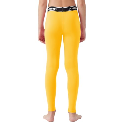Dreammonkey Boys Leggings, 4T - 14 Years Quick Dry Base Layer Compression Pants Sports Tights for Football and Basketball3