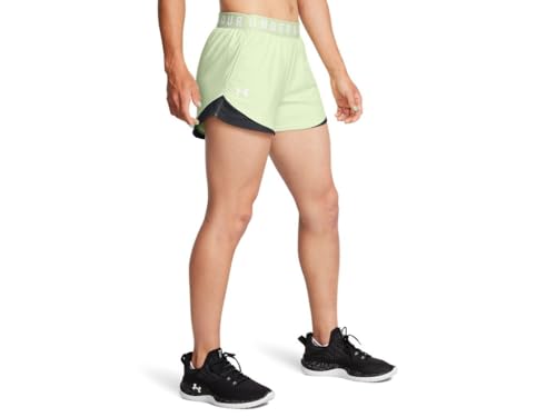 Short Play Up 3.0 Under Armour femme vert rétro XL