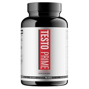 TestoPrime Testosterone Supplements for Men – Natural Male Enhancing Supplement – Tablets for Balance & Muscle Growth – Hormone Booster & Bodybuilding Support for Health & Performance (120 Tablets)