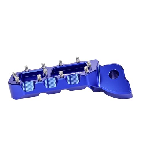 Image of JFG RACING Dirt Bike Foot Pegs,Forged 6063 Aluminum CNC Rest Pedal Footpegs for YZ65 18-26 /YZ85 02-26 /YZ125 97-26 /YZ250 98-26 /YZ250F 01-22 /WR250F 01-24 /YZ450F 03-22 /WR450F 03-26 /YZ125X YZ250X-Blue