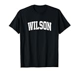 Wilson North Carolina NC Vintage Athletic Sports Design T-Shirt
