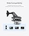 Motorcycle Windshield Clip Camera Mount, Quick Release Motorbike Windscreen Clamp for DJI Osmo Action 6 /Osmo Nano/Osmo 360/Action 5 4, Hero 13 12 11 10 9 8, Compatible with Insta 360 X5 X4 Action Cam