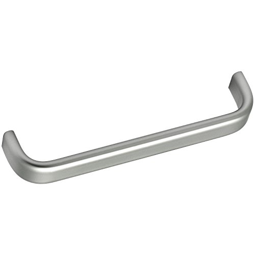 OBF-Online-Discount Grimme 08 8356 47 Drawer Handle Ansar Furniture Handle Width 200 mm Cabinet Handle Aluminium Natural Anodised Silver Hole Spacing 192 mm