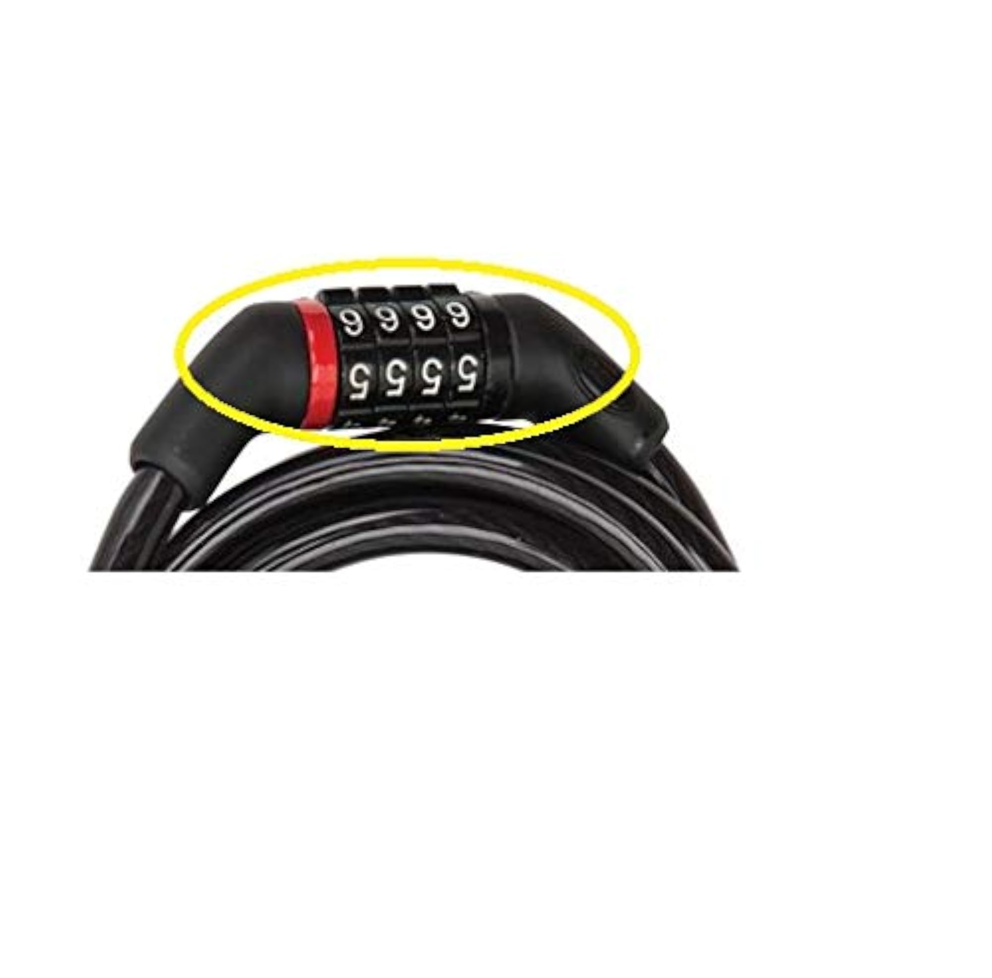 Numerical Cable Lock for Bike, Helmet, Cycle & Luggage