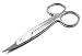 New Periodontics Curved Crown Scissors 4.5