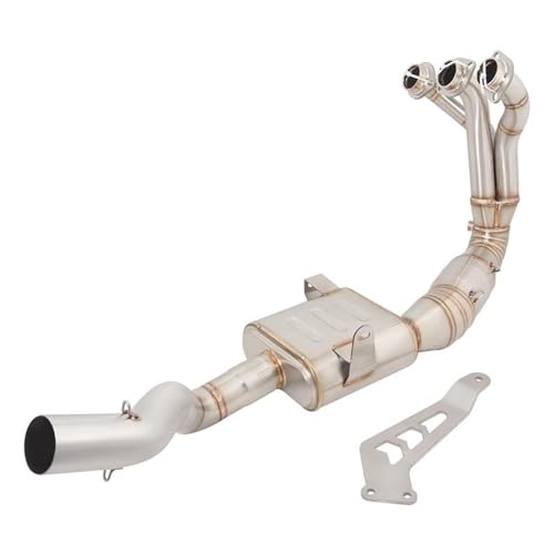 Tube d'échappement avant moto YAMAHA MT09 acier inoxydable adaptateur collecteur FZ09 2022
