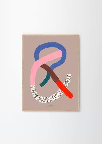 THE POSTER CLUB �|�X�^�[�N���u Abstract Typography 30×40cm Matias Larrain