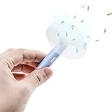 Yacig Mini Handheld Personal Fan, Portable Pocket Fan Battery Operated Quiet Cooling Little Travel Fan for Outdoor Traveling Camping Office, Blue