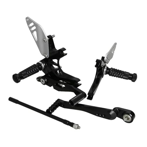 Repose-pieds réglables moto en alu CNC pour CBR650R et CB650R