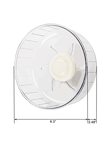 WHFPS Silent Hamster Exercise Wheel - Hamster Toy Accessories 6.3 Inch Running Spinner Quiet Hamster Runner for Small… - Image 7