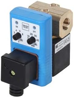 PneumaticPlus PEAD Compressed Air Tank Electric Timer Controlled Condensate Drain- 115V (1/4" NPT)