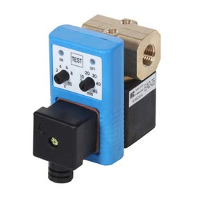 PneumaticPlus PEAD Compressed Air Tank Electric Timer Controlled Condensate Drain- 115V (1/4" NPT)