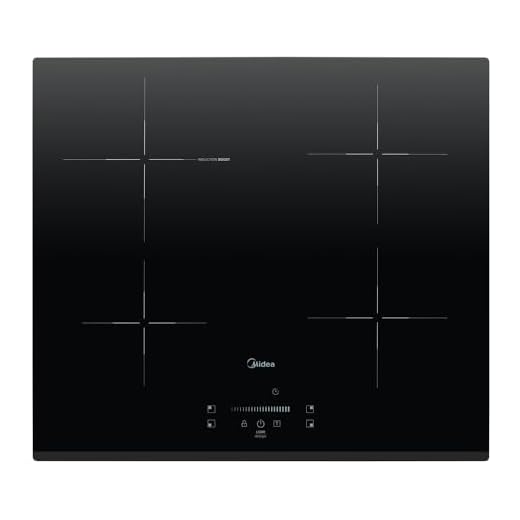 Cooktop 4 Bocas De Indução Midea Built In Even Pro