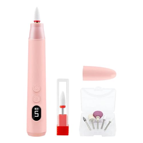 Taladro de uñas inalámbrico portátil ideal para manicura de gel en el hogar