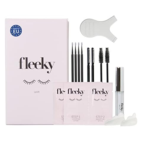 Fleeky Eyelash Lifting Set - DIY Lash Lifting Kit for Lashes on Fleek, Natural Eyelash Extension, Perfect for Girls Evening, Mother's Day, Birthday Gift for Girlfriend (Mini) Cover
