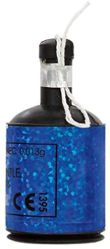 Holographic Party Poppers I Birthday I Wedding I Baby Shower I Engagement (20 x Blue Poppers) — image 1