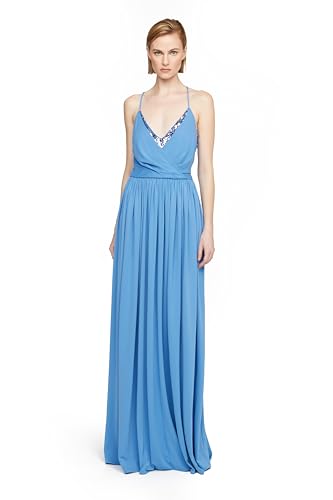 H HALSTON Women's Jeanne Matte Jersey Gown2