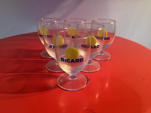 Ricard – Juego de 6 copas de balón con jarra