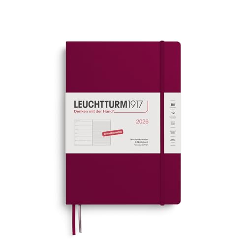 LEUCHTTURM1917 EB[N[J_[&m[g\(B5) 2026N 12 |[gbh hCc 372463