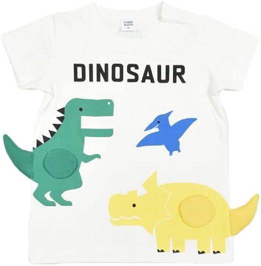 Amazon チークルーム 恐竜 Tシャツ 子供服 キッズ 男の子 女の子 動物 Tシャツ カットソー 通販 Amazon チークルーム 恐竜 Tシャツ 子供服 キッズ 男の子 女の子 動物 Tシャツ カットソー 通販
