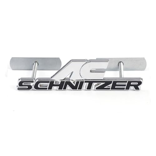 3D-Metall-Auto-Heckkofferraum-Emblem-Aufkleber-Abziehbilder-Trimm-Fronthaubengrill Kompatibel mit AC Schnitzer M 3 5 6 Serie(Black Grill) 3D-Metall-Auto-Heckkofferraum-Emblem-Aufkleber-Abziehbilder-Trimm-Fronthaubengrill Kompatibel mit AC Schnitzer M 3 5 6 Serie(Black Grill)