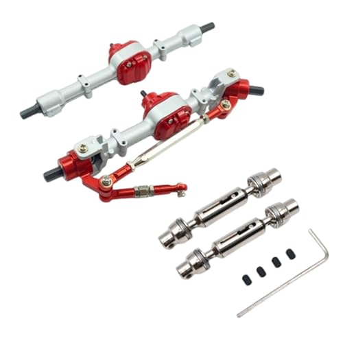 Pièces d'essieu 1/12 arbre transmission réglable kit mécanique arrière