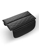 Karltys Center Console Cover for 2021-2024 Nissan Rogue Accessories, Armrest Cover with Side Pockets, Waterproof Leather Middle Console Pad; Car Anti Scratch Arm Rest Seat Box Cushion Protector