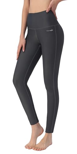 Image of Ubestyle UPF 50+ High Waist Women's Swim Pants Swim Leggings Swimming Tights Rash Guard Pants Sun Protective