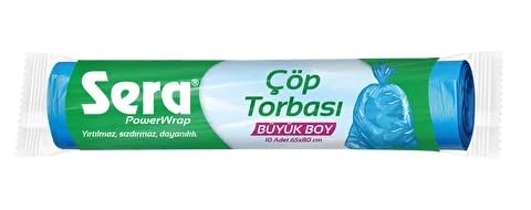 Sera Çöp Torbası Büyük Boy 10 Adet