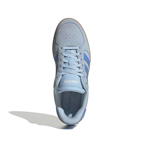 Image of adidas Womens Breaknet Sleek Sneakers Shoes Casual - Brown