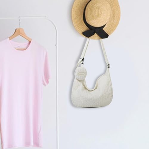 Pochette dumpling polyvalente avec bretelle ajustable pour femme active