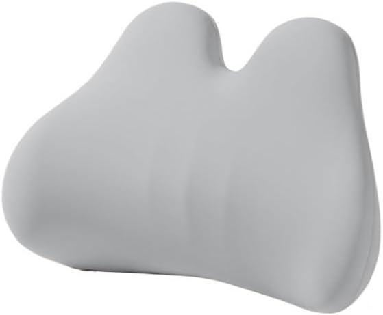 VIDI Nylon Cushion Waist Protection Pillow Office Seat Car Lumbar Support(Light Grey)