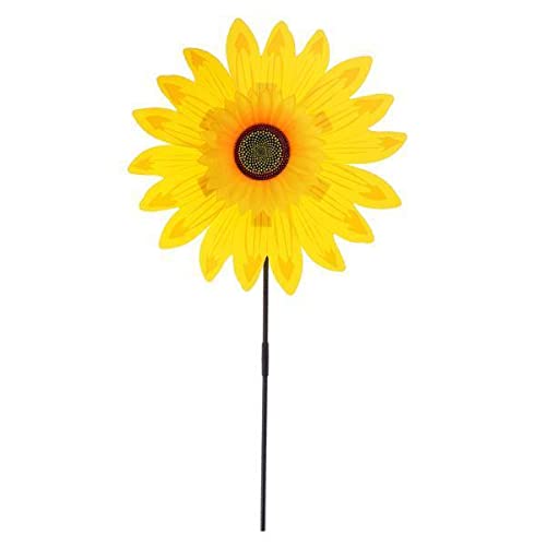 JAZZY PEARLS® 2x36cm DIY Sunflower Windmill Wind Rotator Kid Outdoor Playground Toy Yellow-Toys & Hobbies - Outdoor Toys & Structures - Other Outdoor Toys Structures-1 Windmill Toy Set(2 Pack)-image-48