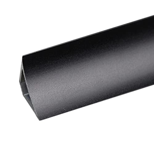 ZAQYCM Übergangsleiste Übergangsprofil 80 cm Langer Bodenabschlussstreifen Mit Kordelabdeckung, Dichtungsstreifen Wasserdicht Für Badezimmer, Fliesenkante, Wandecke, Decke Und Tür Cover