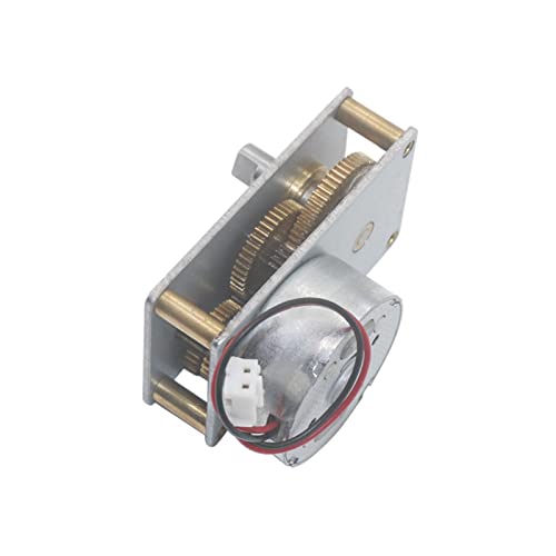 Moteur à engrenages silencieux 12v réversible à couple élevé - 4