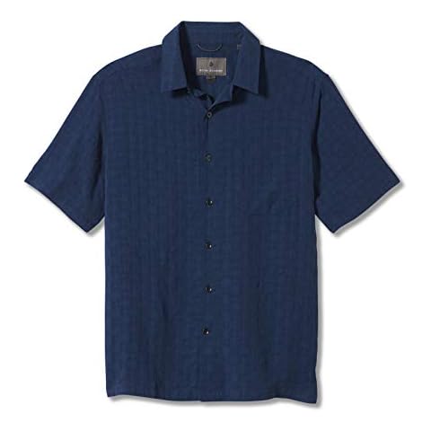 Royal Robbins Men's San Juan Dry Short Sleeve Shirt, Twilight Blue - Small Cover