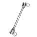 304 Stainless Steel Turnbuckle | Marine Grade Rigging Screw | Adjustable Tension for Boats/Yachts/Industrial | Jaw & Pin Security Lock | M5 M6 M8 M10 M12 Sizes (M12)