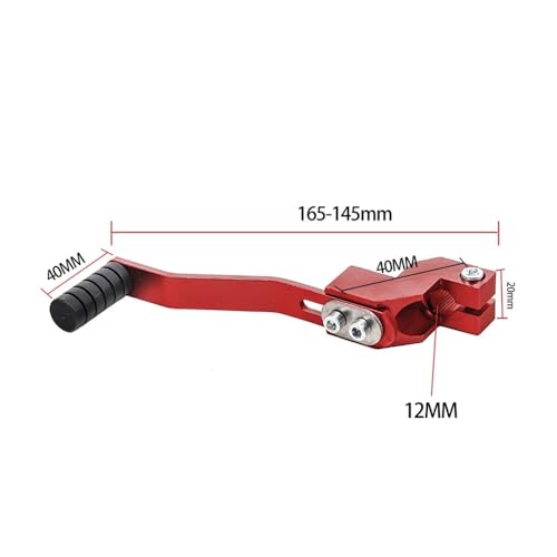 Levier de changement pliable et réglable pour sélecteur moto 125cc