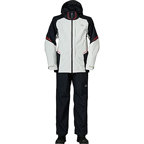 ダイワ レインウェア レインマックスRハイパー コンビアップレインスーツ DR-3121A ライトグレー M DR-3121A