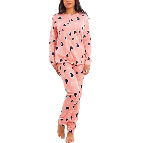 Pyjama d'hiver en peluche femme Toocool Q1039 contre le froid nocturne