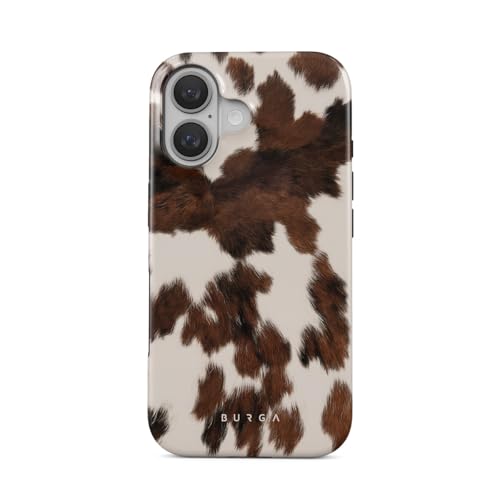 BURGA Unisex Phone Case for iPhone 16 – Dual-Layer Hybrid Design with Shock-Absorbing TPU & Durable Exterior, Scratch-Resistant Finish and Raised Bezel Edge...