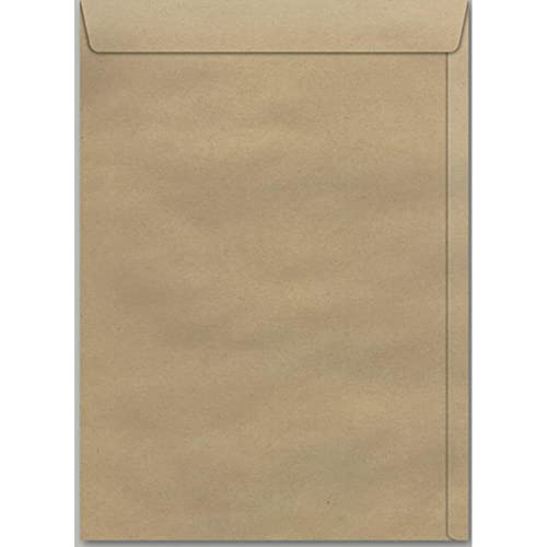Envelope Kraft Natural 80g 176x250 Pacote com 10 Unidades Scrity Kraft