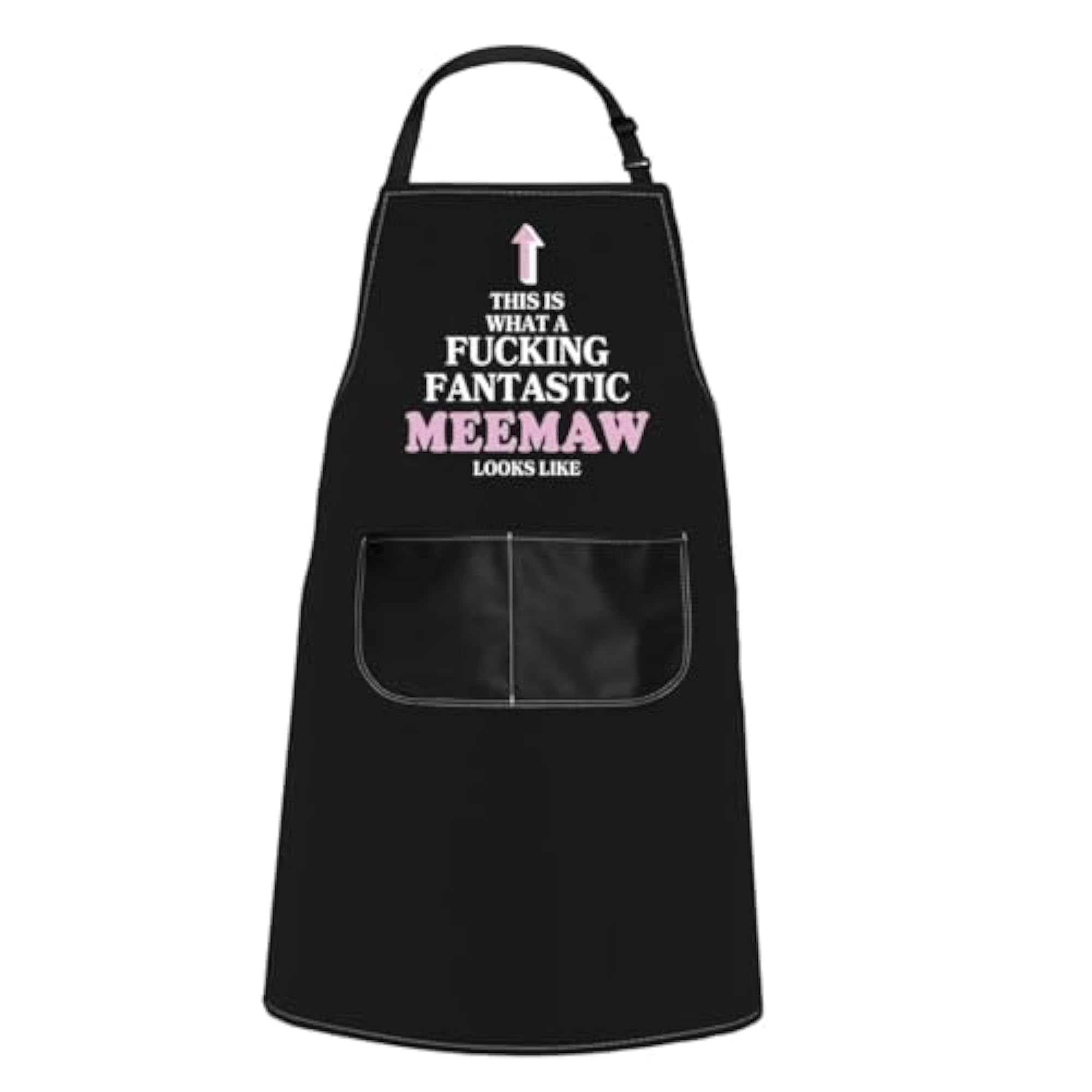 Meemaw Gift Kitchen Apron, Gift for Grandmothers