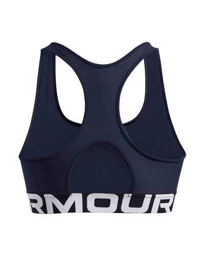 Image of Under Armour Womens HeatGear Authentics Mid Impact Branded Sports Bra
